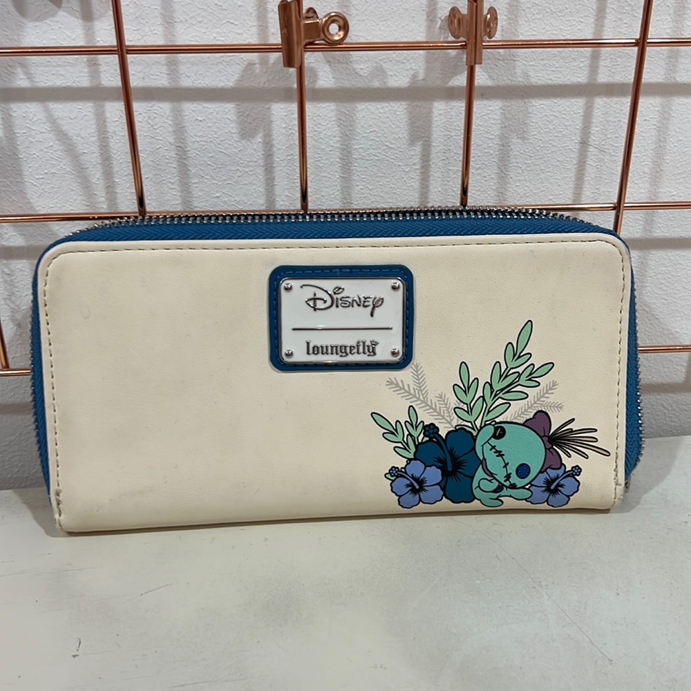 Disney stitch, lounge, fly long wallet